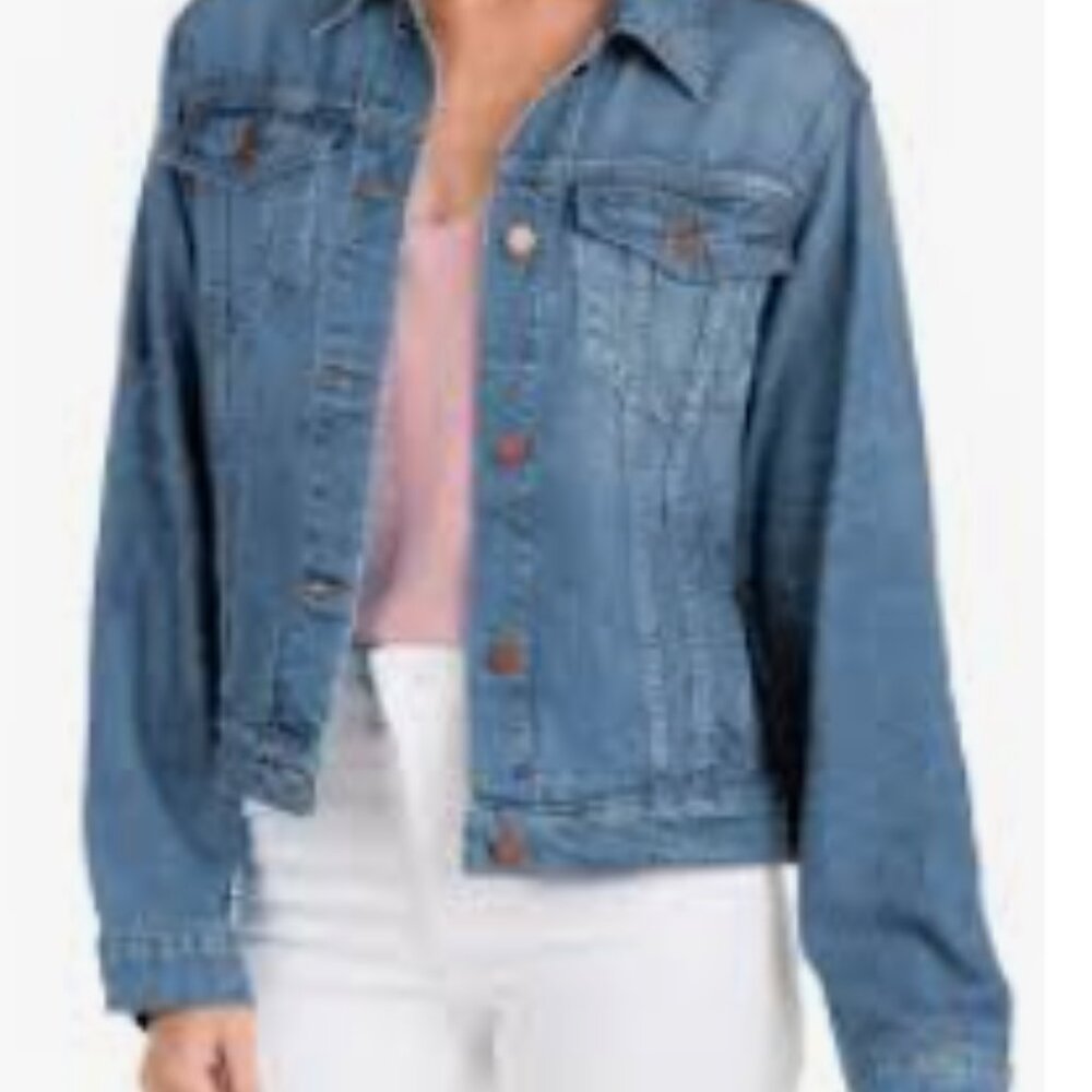 Fidelity Cruz Denim Jacket Size M NWT